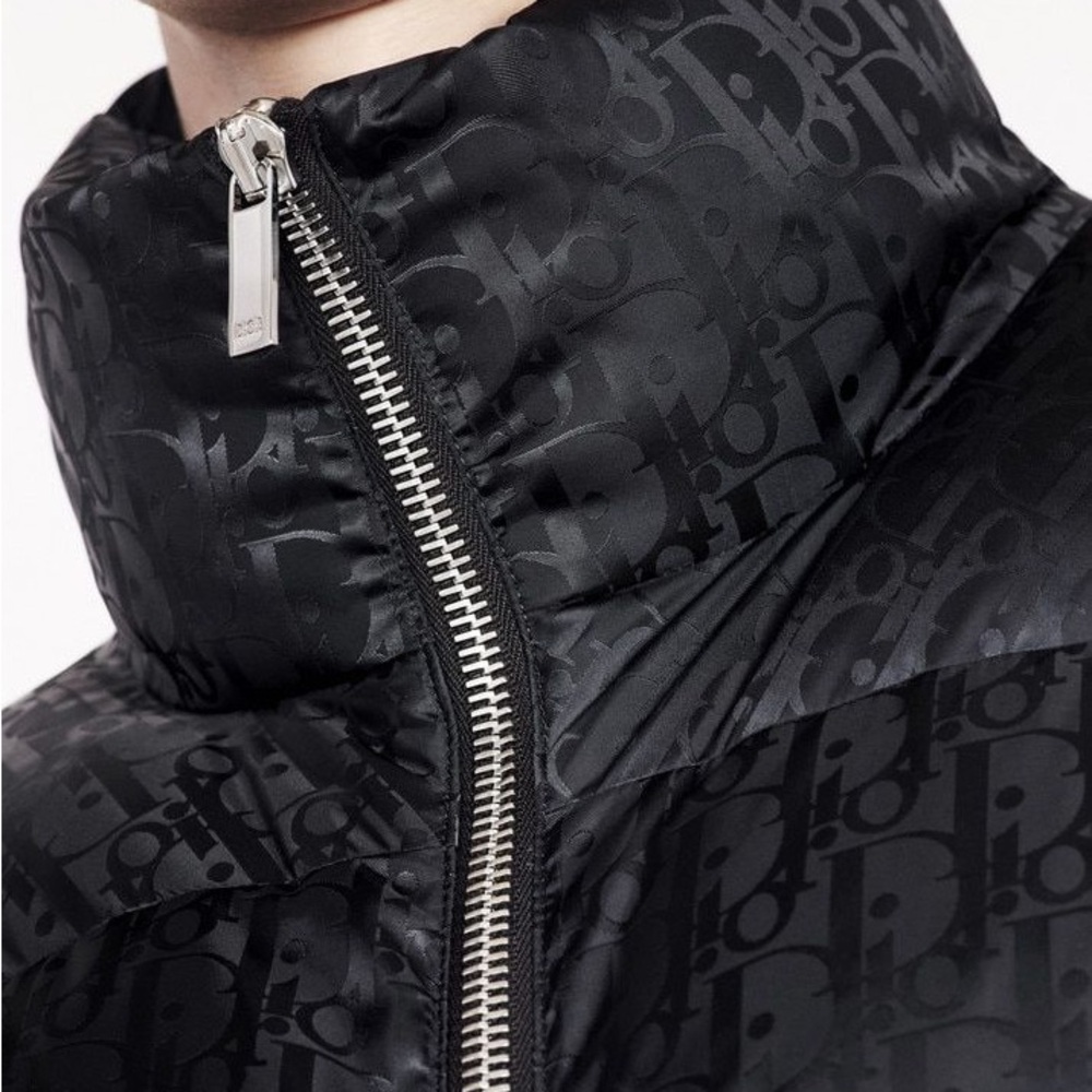 Luxurious Dior Oblique Down Jacket